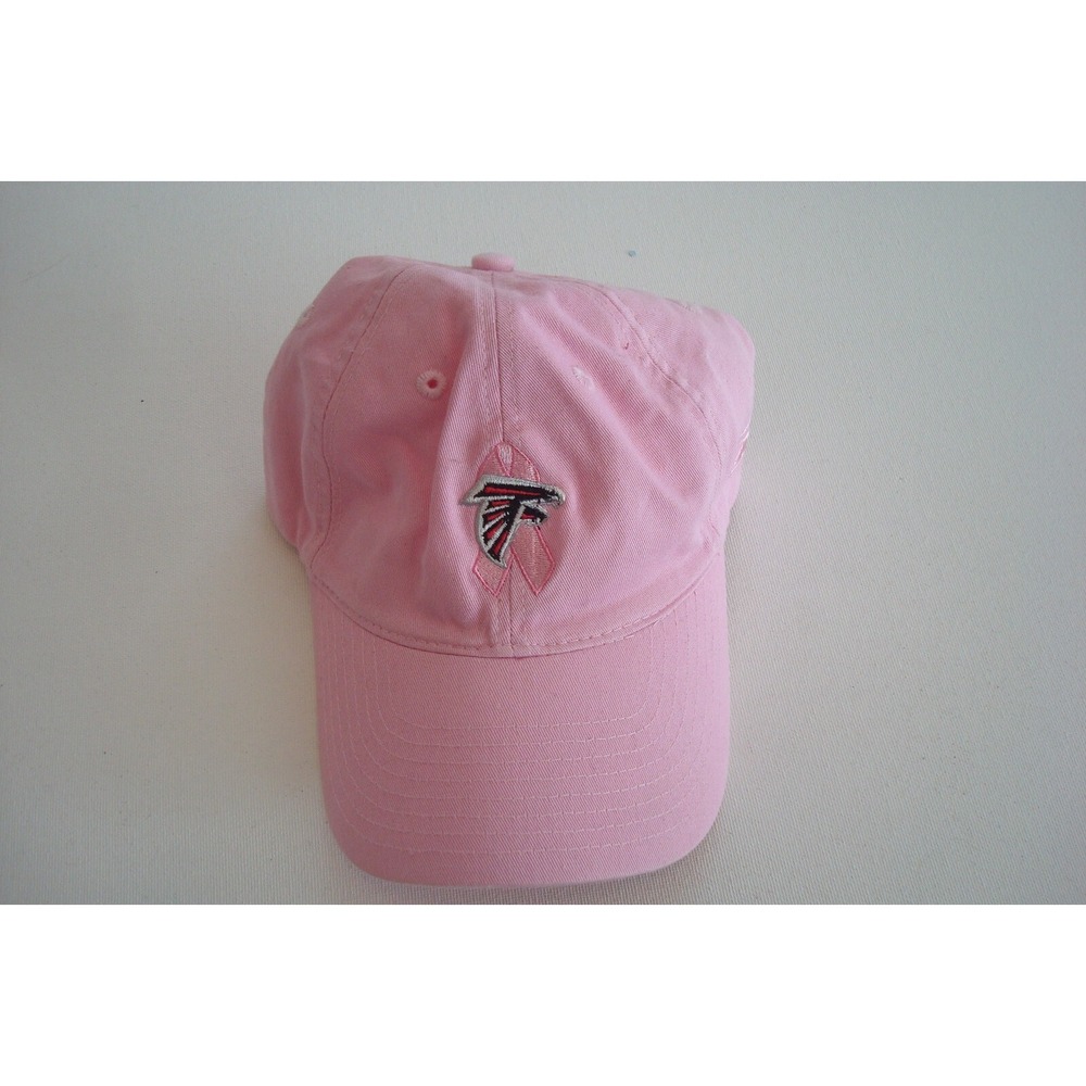 ATLANTA FALCONS PINK STRAPBACK DEADSTOCK HAT CAP VINTAGE J2 BEACH GOLF
